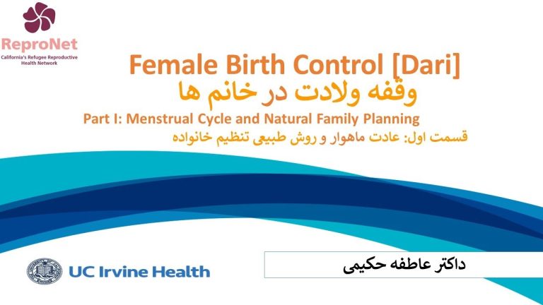 Female Birth Control Part I [Dari]